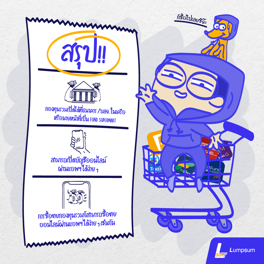 Fund Supermart แอปฯซื้อขายกองทุนรวม ครบ จบที่เดียว
